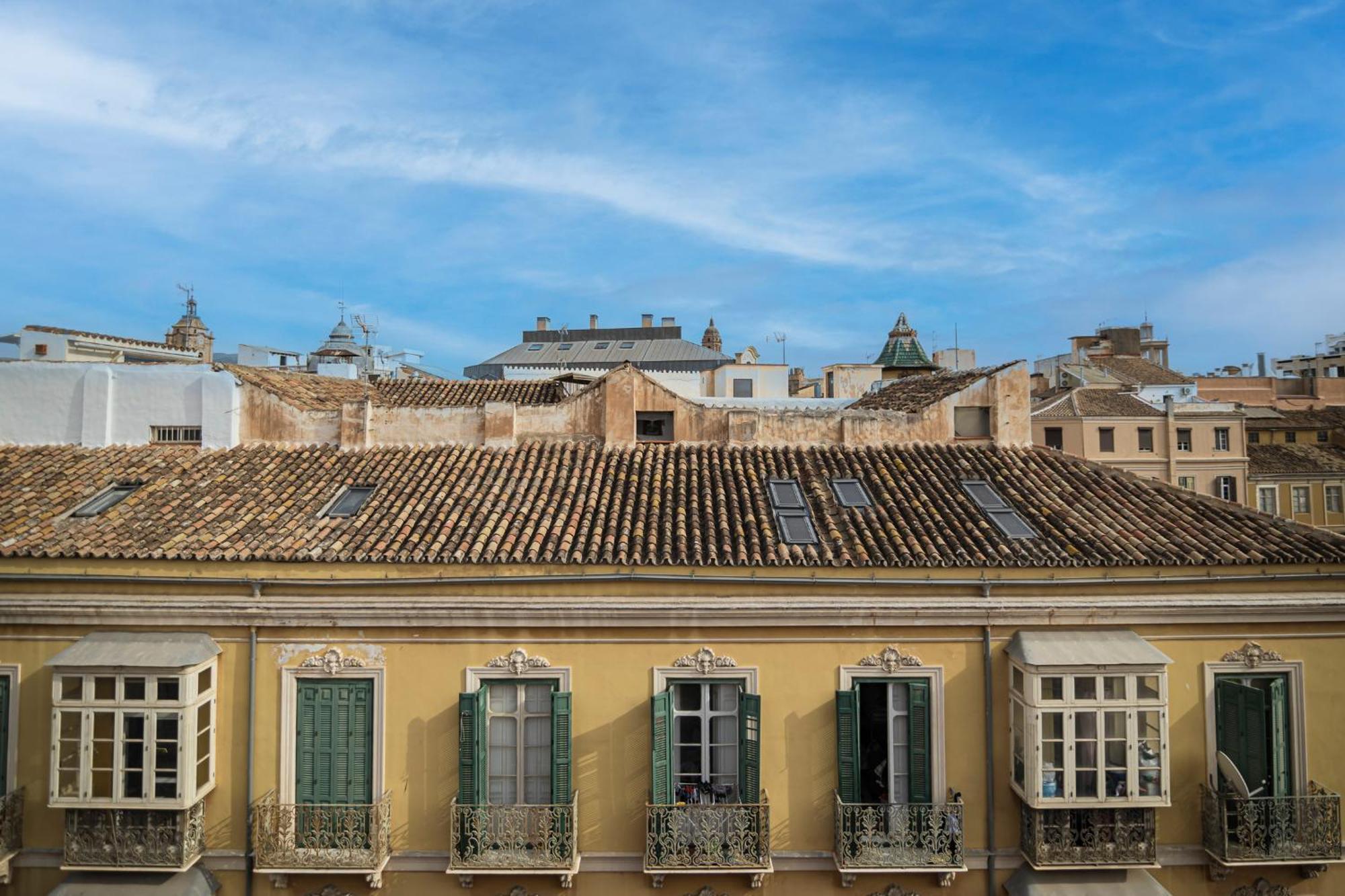 Atarazanas Suite, Atico Con Terraza Málaga Exterior foto