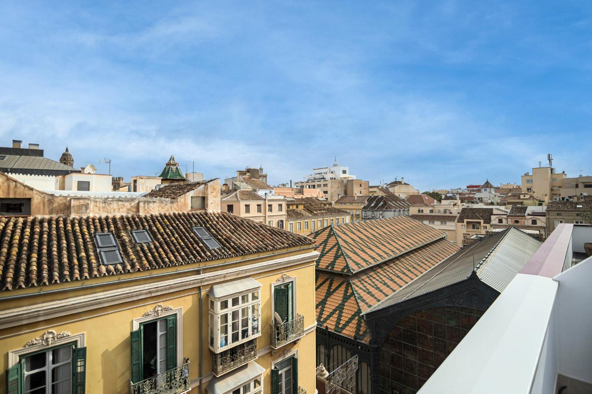 Atarazanas Suite, Atico Con Terraza Málaga Exterior foto