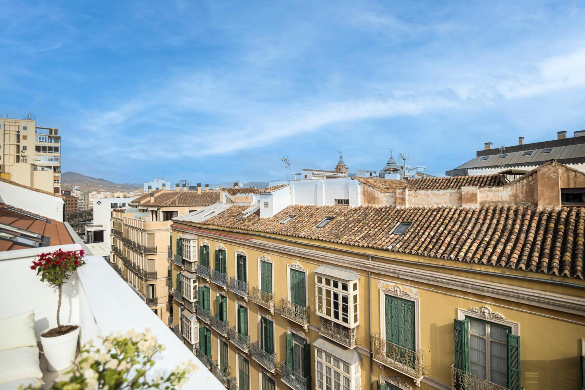 Atarazanas Suite, Atico Con Terraza Málaga Exterior foto