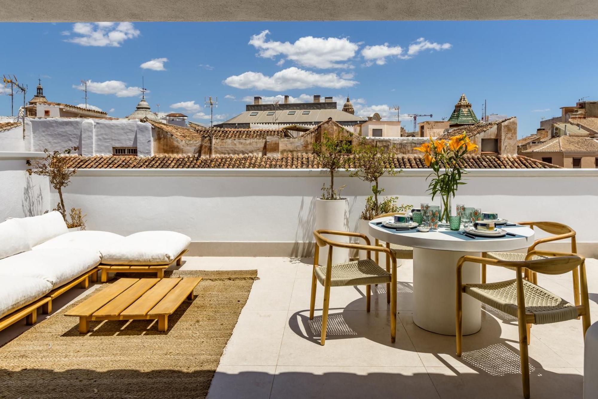Atarazanas Suite, Atico Con Terraza Málaga Exterior foto
